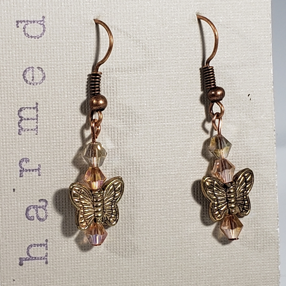 🍀 Buterly Earings
